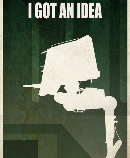 Image of "I Got An Idea" by Jason Christman- Paper (13" x 19")