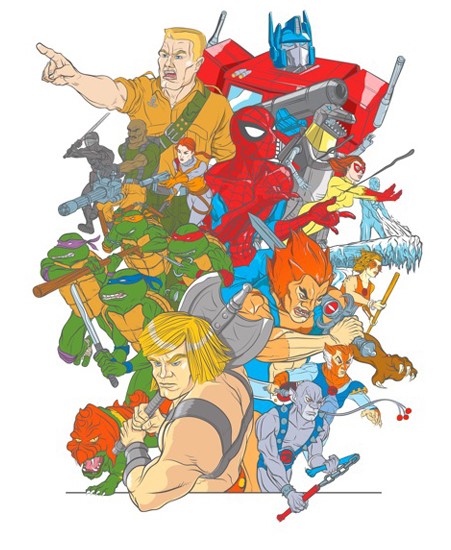 Image of "Childhood Favorites" by Mark Sarmel - Paper (15" x 20")