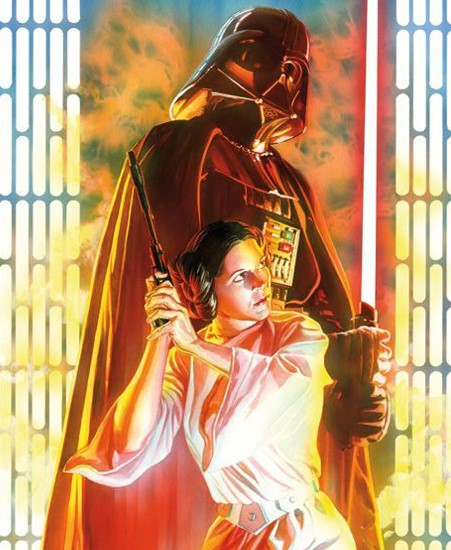 Image of "Star Wars #4" by Alex Ross- Paper (17" x 22")
