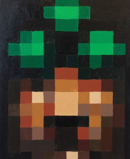 Image of "SAM" by Jonathan Cooper- Original (11" x 17")