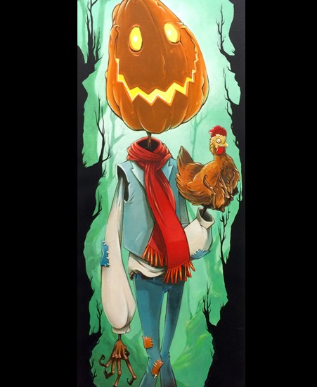 Image of "JACK & BILLINA" by Rich Werner- Original (12" x 36")