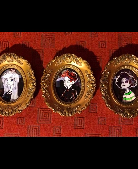 Image of "GAIMAN'S LEADING LADIES" by Craig Church- Originals (Set of Three)