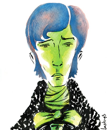 Image of "MR. DARCY" by Levi Hastings- Original (5" x 7")