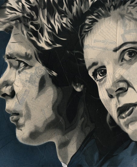 Image of "I Thought You Decided to Stay" by Nick Comparone- Original (12" x 30")