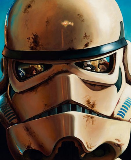 Image of "Sandtrooper" by Christian Waggoner- Canvas/Paper