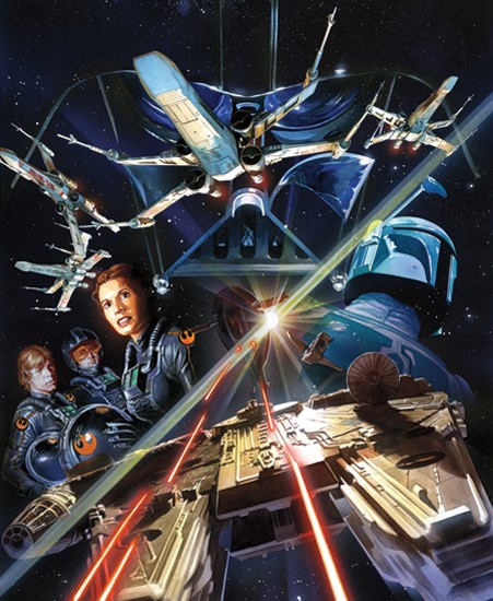 Image of "Star Wars #2" by Alex Ross- Paper (17" x 22")