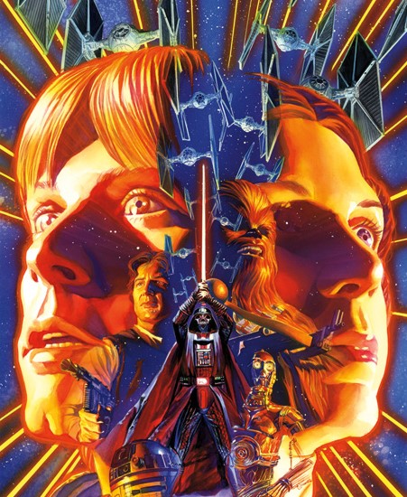 Image of "Star Wars #1" by Alex Ross- Paper (17" x 22")