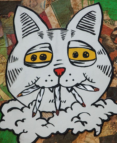 Image of "Fritz Hits" by Mike Oncley- Original/Print (12" x 12")