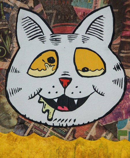 Image of "Fritz Sips" by Mike Oncley- Original/Print (12" x 12")