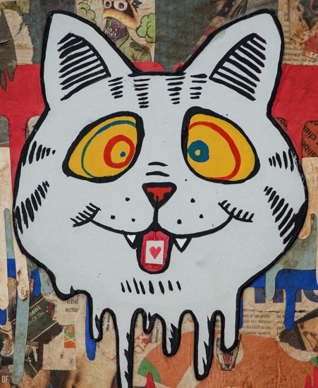 Image of "Fritz Trips" by Mike Oncley- Original/Print (12" x 12")