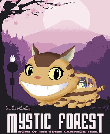 Image of "Mystic Forest" by Brian Miller- Giclee Print (12" x 18")