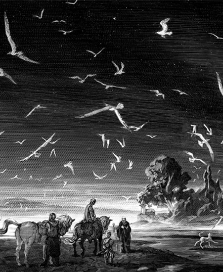 Image of "THE PATH OF FAITH" by Nicolas Delort - Original/Screenprint (12" x 24")