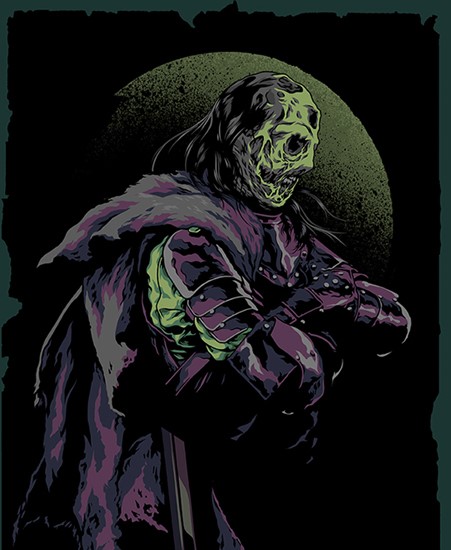 Image of "THE HOUND" by Alexander Laccarino - Print (11" x 17")