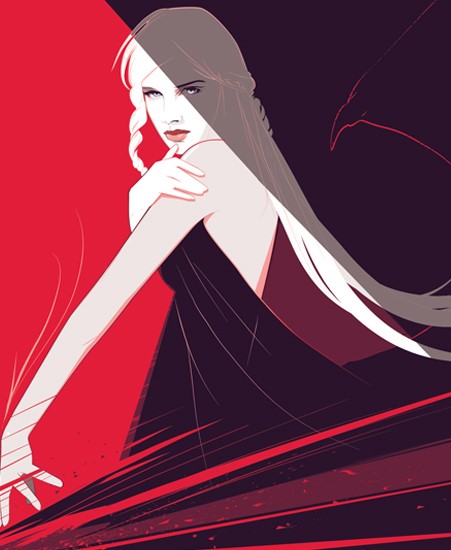 Image of "DAENERYS" by Craig Drake - Screenprint (24" x 36") SOLD OUT