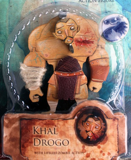 Image of "KHAL DROGO" by Mick Minogue- Original Figure SOLD
