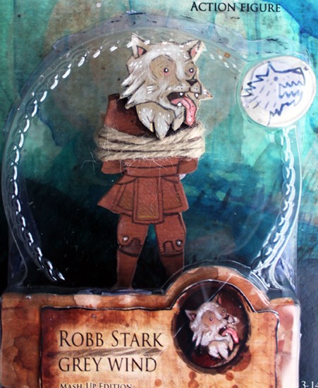 Image of "ROB STARK" by Mick Minogue- Original Figure