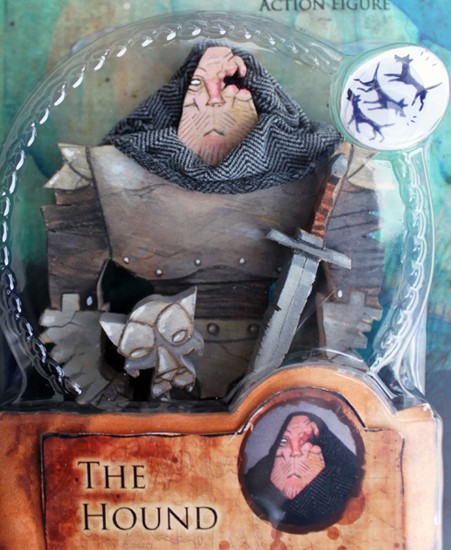 Image of "THE HOUND" by Mick Minogue- Original Figure SOLD