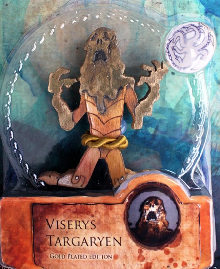 Image of "VISERYS TARGARYEN" by Mick Minogue- Original Figure
