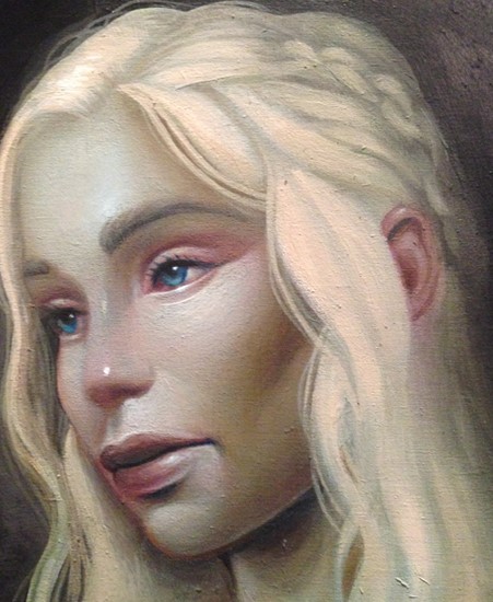 Image of "MOTHER" by Steven Daily- Original (6" x 6")