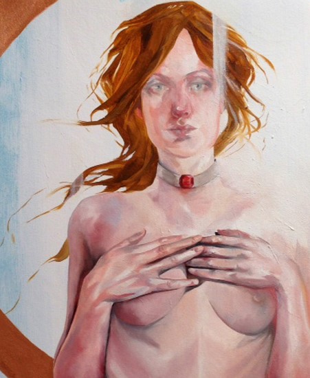Image of "MELISSANDRE, PRIESTESS..." by Siolo Thompson- Original (30" x 30")
