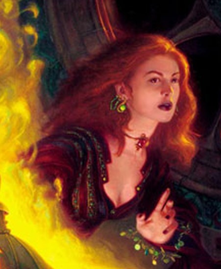 Image of "MELISANDRE" by Donato Giancola- Original (18" x 24")