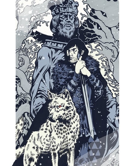 Image of "FATHER, SON, AND GHOST" by Conor Nolan- Prints (11" x 17")