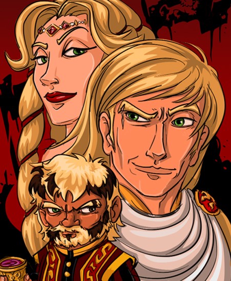 Image of "LANNISTER PRIDE" by Stephanie Deere- Print (11" x 14")