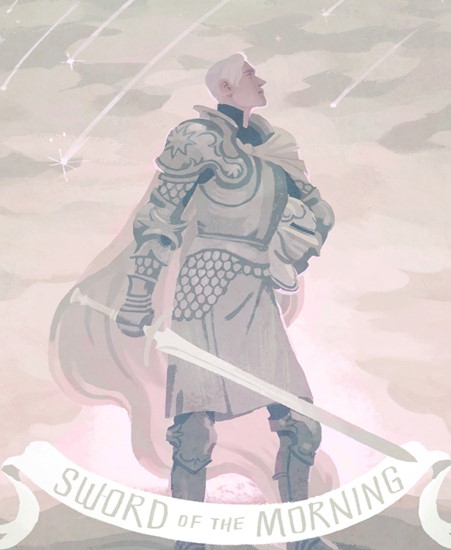Image of "SWORD OF THE MORNING" by Kali Ciesemier- Print (8" x 10")