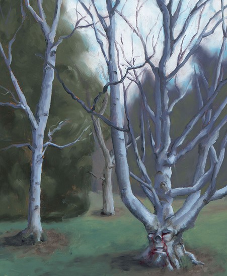 Image of "WEIRWOOD" by Jonathan Seright- Original (9" x 12") SOLD