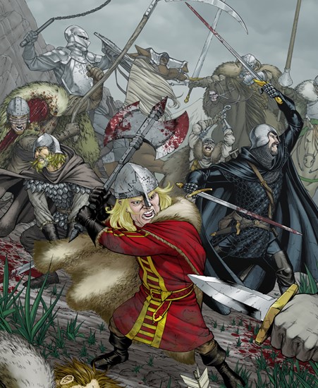 Image of "COMIC BOOK COVER #10" by Mike S. Miller - Print (11" x 17")