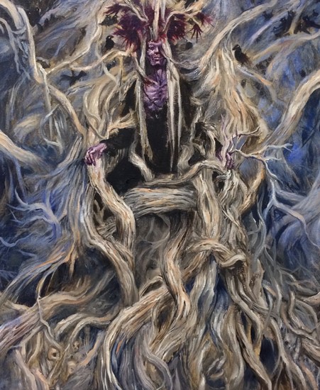 Image of "ONLY THE TREES REMEMBER" by Sean Closson - Original (18" x 24")