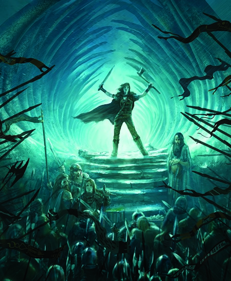 Image of "KINGSMOOT" by Marc Simonetti - Giclee Print (16" x 16")