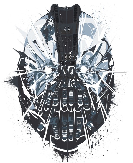 Image of "BANE" by Samuel "Sho" Ho - Giclee Print (13" x 19")