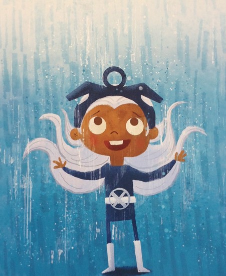 Image of "LET IT RAIN" by Suzanne Kaufman - Giclee Print (8" x 10")