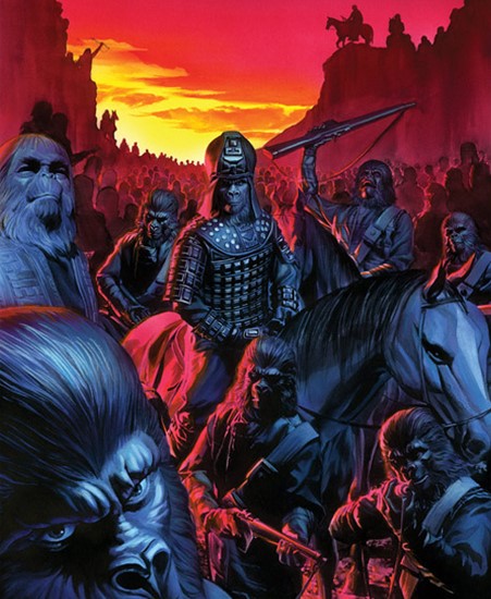 Image of "Cataclysm Issue #1" by Alex Ross- Paper (17" x 22")