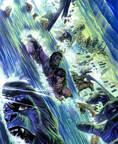 Image of "Cataclysm Issue #3" by Alex Ross- Paper (17" x 22")