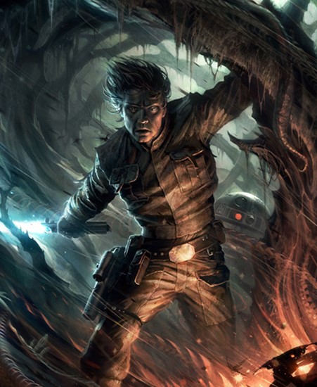 Image of "Through the Fire" by Raymond Swanland- Paper (17" x 22")