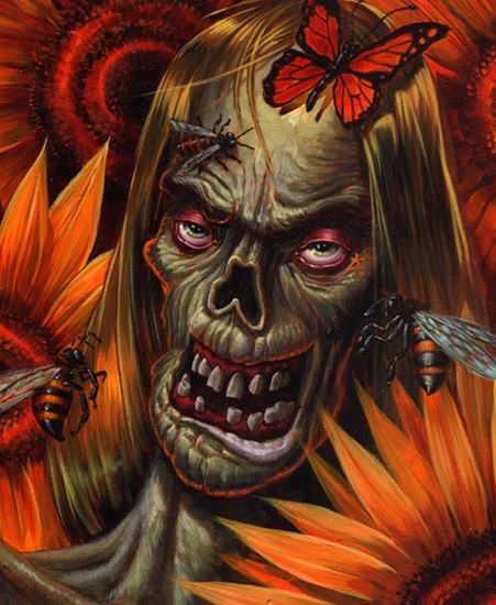 Image of "ZOMBIE SUMMER" by Augie Pagan, Original/Print (8" x 10")