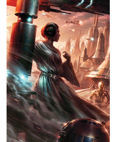 Image of "LAST LOOK BACK" by Raymond Swanland- Canvas/Paper (20" x 30")