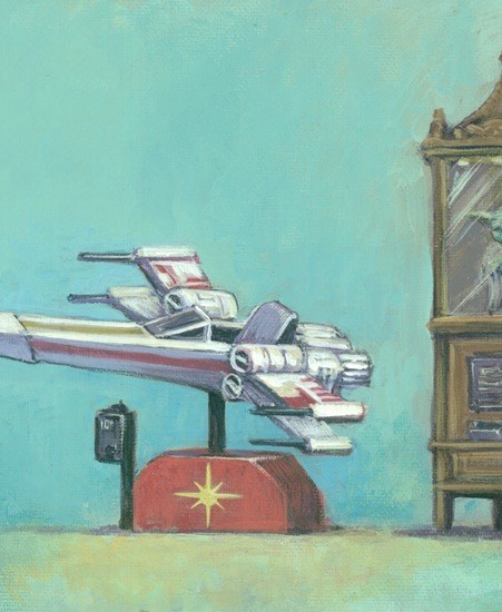 Image of "Arcade 1978" by Christian Slade- Canvas (9" x 12")