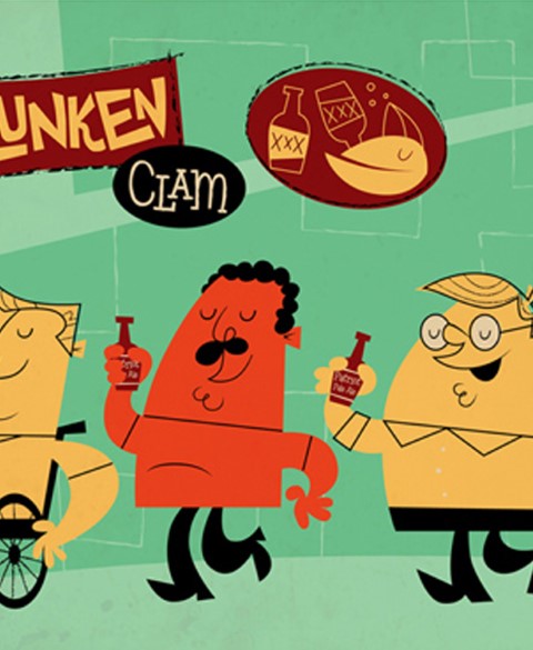 Image of "Clambake" by Dave Perillo- Paper (13" x 19")