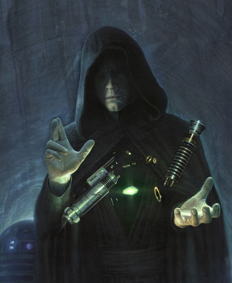 Image of "Knight of Passage" by Jerry Vanderstelt- Canvas (20" x 27")