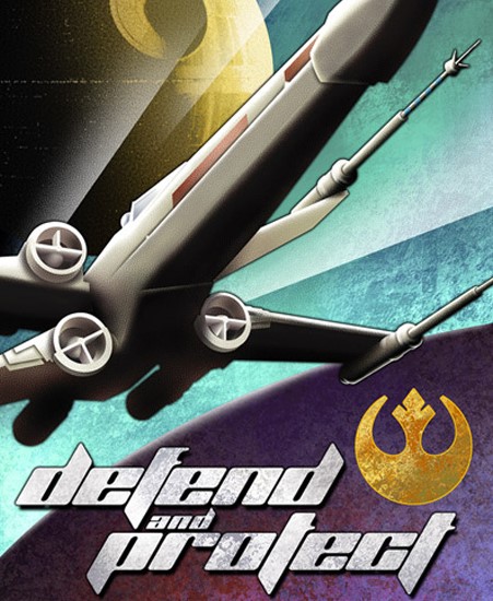 Image of "Defend and Protect" by Mike Kungl- Canvas (25" x 36")