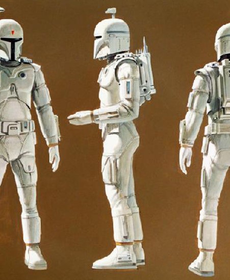 Image of "Bounty Hunter" by Ralph McQuarrie- Paper (17" x 22")
