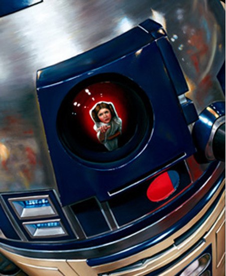 Image of "Artoo" by Christian Waggoner- Canvas (16" x 24")
