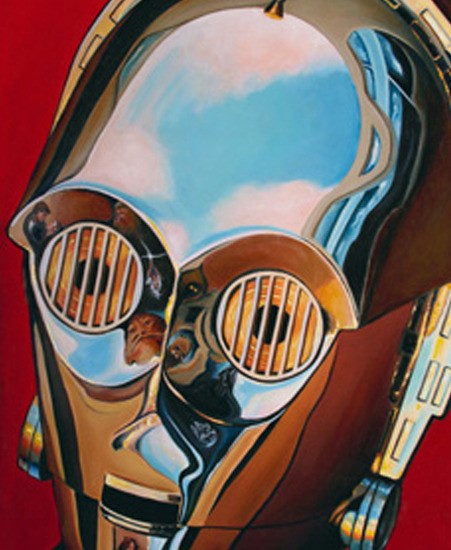 Image of "See-Threepio" by Christian Waggoner- Paper (13" x 19")