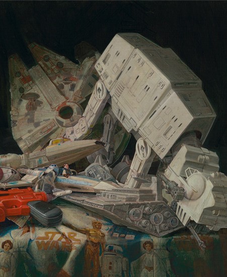 Image of "Stuff That Dreams Are Made Of" by Peter Ferk- Canvas (16" x 20")