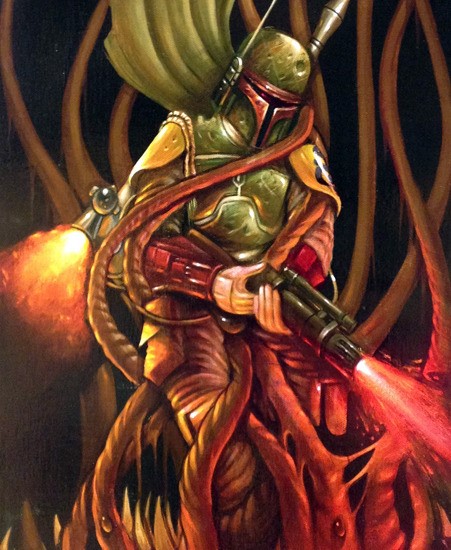 Image of "Resurrection" by Steven Daily- Mixed Media on Canvas (12" x 24")