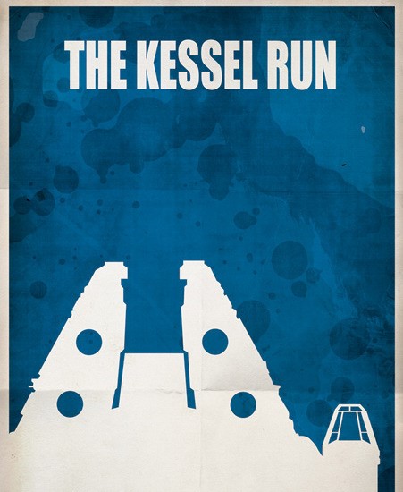 Image of "The Kessel Run" by Jason Christman- Paper (13" x 19")