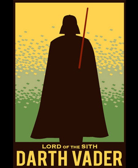 Image of "Lord of the Sith" by Steve Thomas- (18" x 24")